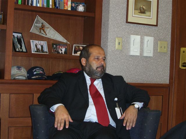 2007. Attorney Hernán Fernández at the meeting with the U.S Ambassador Craig Kelly.