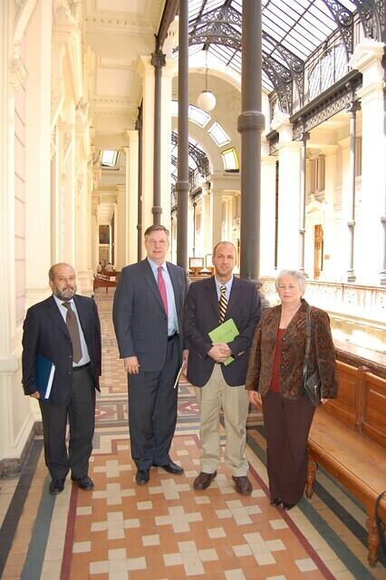 2010. After the meeting with Ministro of the Supreme Court Sergio Munoz.