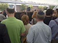Memorial service at the Jewish cemetery, Santiago, Chile, 2013