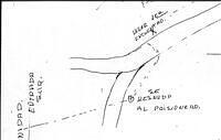 1987. One of the US declassified document: Map drawn by an informant "Daniel".