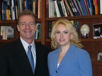 2007. The U.S. Ambassador to Chile, Craig Kelly, and Anna Weisfeiler.
